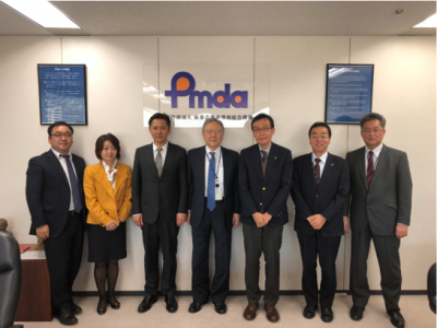 PMDA前理事長(zhǎng)近藤達(dá)也を訪問